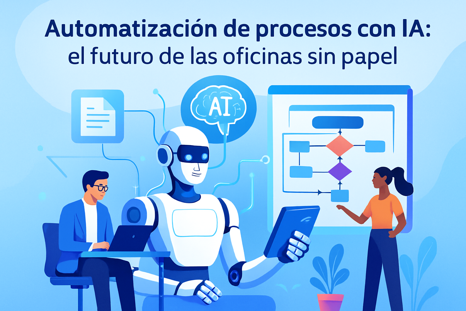 Automatización de Procesos con IA: El Futuro de las Oficinas sin Papel